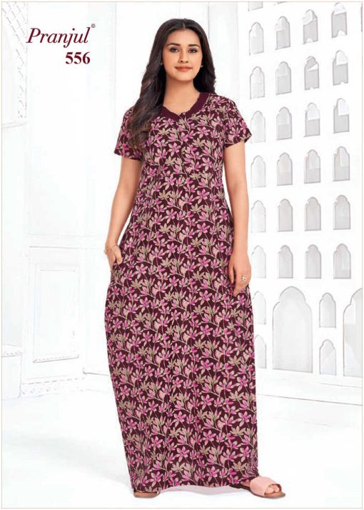 Pranjul Pragati Vol 9 D Nighty Wholesale Catalog 9 Pcs 4XL 7 510x714 - Pranjul Pragati Vol 9 D Nighty Wholesale Catalog 9 Pcs 4XL
