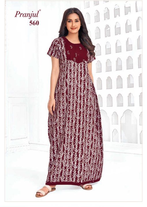 Pranjul Pragati Vol 9 D Nighty Wholesale Catalog 9 Pcs 4XL 9 510x714 - Pranjul Pragati Vol 9 D Nighty Wholesale Catalog 9 Pcs 4XL