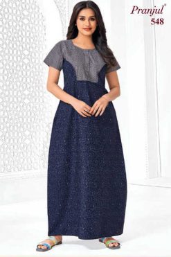 Pranjul Pragati Vol 9 F Nighty Wholesale Catalog 10 Pcs XL