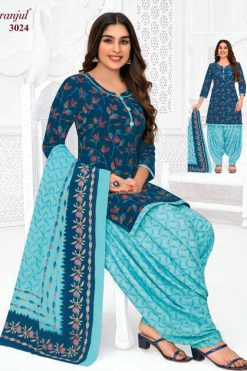 Pranjul Priyanshi Vol 30 A Cotton Readymade Patiyala Suit Catalog 10 Pcs XL 247x371 - Surat Fabrics
