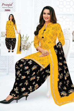 Pranjul Priyanshi Vol 30 C Cotton Readymade Patiyala Suit Catalog 10 Pcs L 247x371 - Surat Fabrics