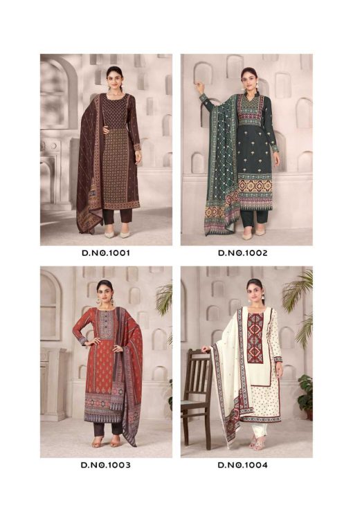 Qasr Farida Muslin Readymade Salwar Suit Catalog 8 Pcs 20 510x740 - Qasr Farida Muslin Readymade Salwar Suit Catalog 8 Pcs