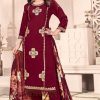 Qasr Pakiza Vol 3 Georgette Readymade Salwar Suit Catalog 8 Pcs