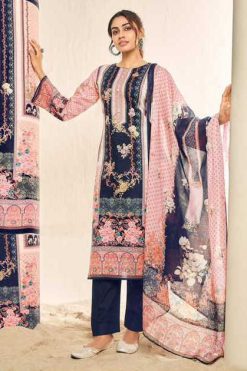 Riaz Arts Benazir by Mumtaz Arts Lawn Salwar Suit Catalog 4 Pcs