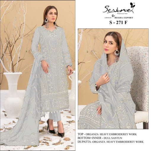 Serene S 271 E H Organza Salwar Suit Catalog 4 Pcs 2 510x510 - Serene S 271 E-H Organza Salwar Suit Catalog 4 Pcs