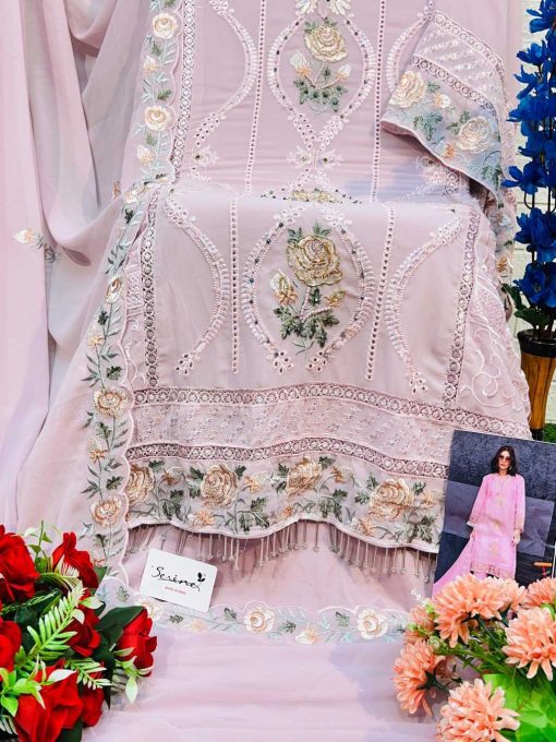 Serene S 276 A D Georgette Salwar Suit Catalog 4 Pcs 12 510x680 - Serene S 276 A-D Georgette Salwar Suit Catalog 4 Pcs