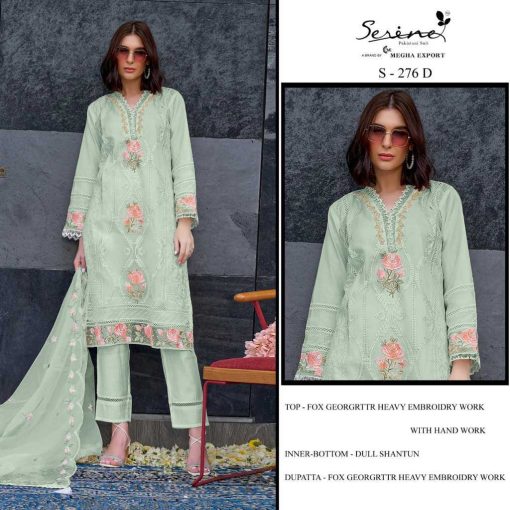 Serene S 276 A D Georgette Salwar Suit Catalog 4 Pcs 3 510x510 - Serene S 276 A-D Georgette Salwar Suit Catalog 4 Pcs
