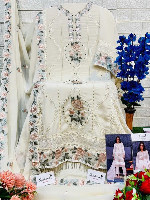 Serene S 276 A D Georgette Salwar Suit Catalog 4 Pcs 5 510x680 - Serene S 276 A-D Georgette Salwar Suit Catalog 4 Pcs