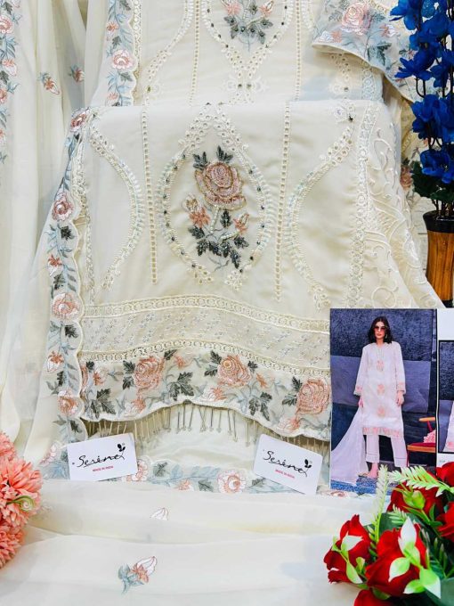 Serene S 276 A D Georgette Salwar Suit Catalog 4 Pcs 7 510x680 - Serene S 276 A-D Georgette Salwar Suit Catalog 4 Pcs