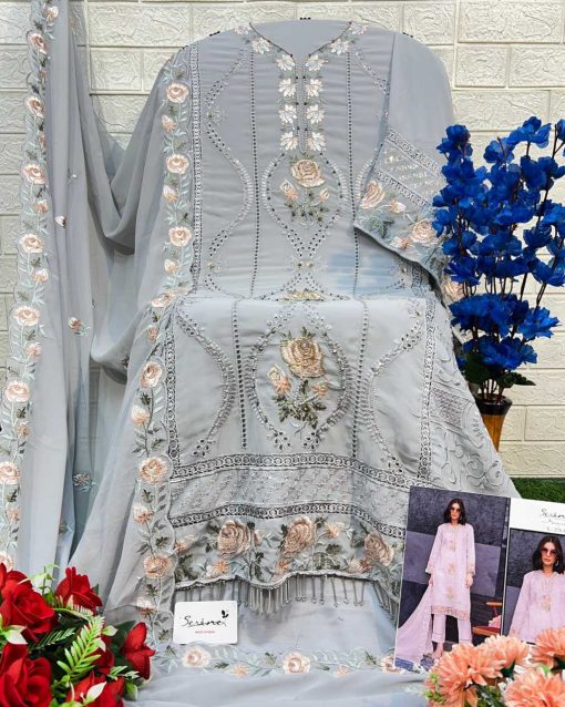 Serene S 276 A D Georgette Salwar Suit Catalog 4 Pcs 8 510x638 - Serene S 276 A-D Georgette Salwar Suit Catalog 4 Pcs