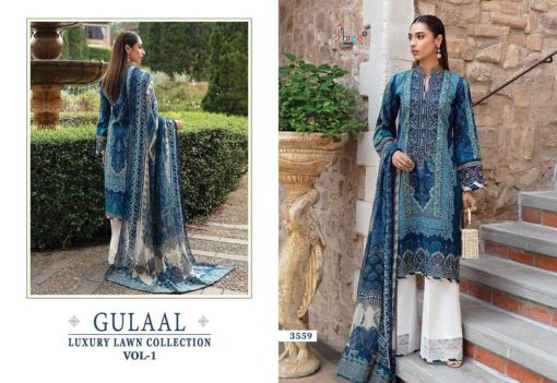 Shree Fabs Gulaal Luxury Lawn Collection Vol 1 Chiffon Cotton Salwar Suit Catalog 7 Pcs 6 510x351 - Shree Fabs Gulaal Luxury Lawn Collection Vol 1 Chiffon Cotton Salwar Suit Catalog 7 Pcs