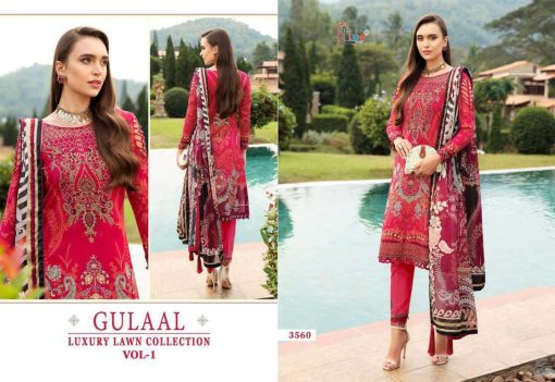 Shree Fabs Gulaal Luxury Lawn Collection Vol 1 Chiffon Cotton Salwar Suit Catalog 7 Pcs 8 510x351 - Shree Fabs Gulaal Luxury Lawn Collection Vol 1 Chiffon Cotton Salwar Suit Catalog 7 Pcs