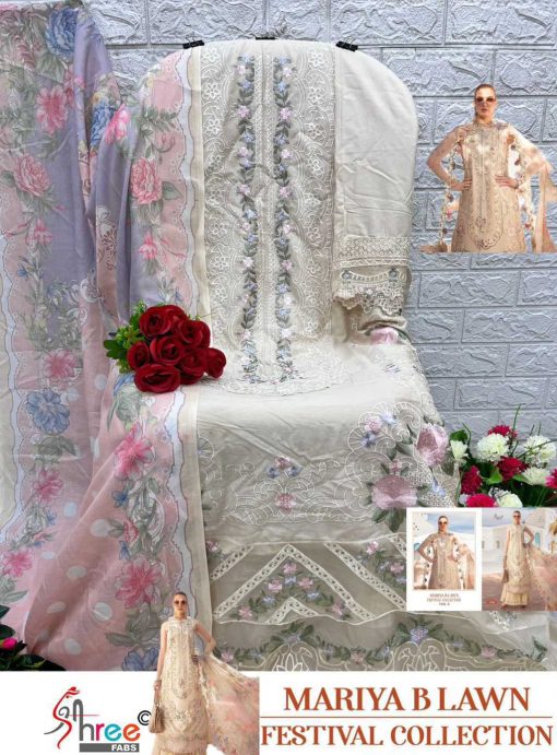 Shree Fabs Mariya B Lawn Festival Collection Vol 4 Chiffon Cotton Salwar Suit Catalog 5 Pcs 13 510x691 - Shree Fabs Mariya B Lawn Festival Collection Vol 4 Chiffon Cotton Salwar Suit Catalog 5 Pcs