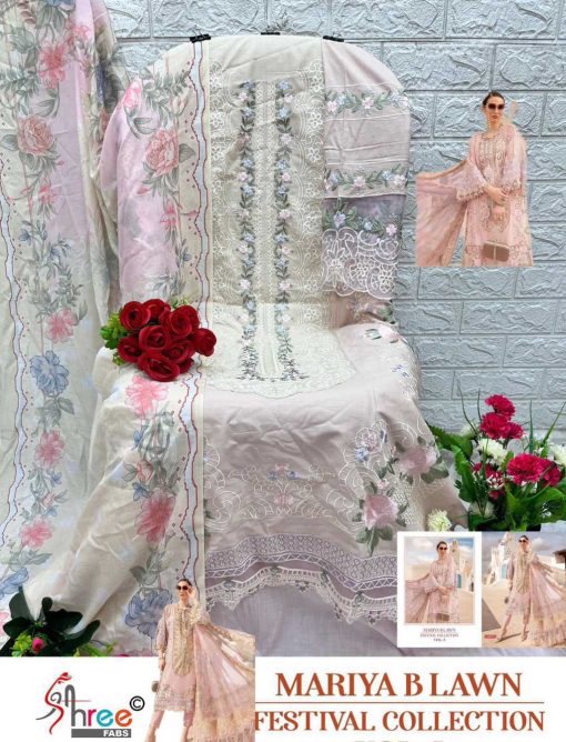 Shree Fabs Mariya B Lawn Festival Collection Vol 4 Chiffon Cotton Salwar Suit Catalog 5 Pcs 15 510x668 - Shree Fabs Mariya B Lawn Festival Collection Vol 4 Chiffon Cotton Salwar Suit Catalog 5 Pcs