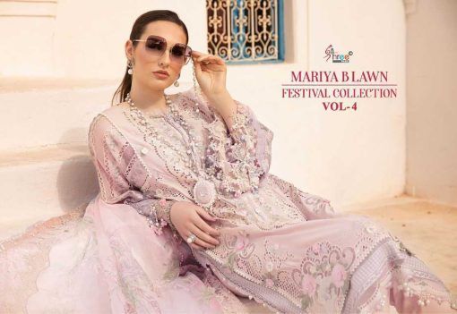 Shree Fabs Mariya B Lawn Festival Collection Vol 4 Chiffon Cotton Salwar Suit Catalog 5 Pcs 2 510x351 - Shree Fabs Mariya B Lawn Festival Collection Vol 4 Chiffon Cotton Salwar Suit Catalog 5 Pcs
