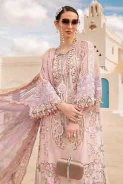 Shree Fabs Mariya B Lawn Festival Collection Vol 4 Chiffon Cotton Salwar Suit Catalog 5 Pcs 247x371 - Surat Fabrics