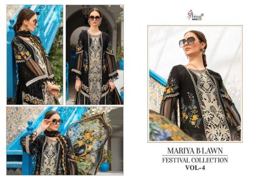 Shree Fabs Mariya B Lawn Festival Collection Vol 4 Chiffon Cotton Salwar Suit Catalog 5 Pcs 6 510x351 - Shree Fabs Mariya B Lawn Festival Collection Vol 4 Chiffon Cotton Salwar Suit Catalog 5 Pcs
