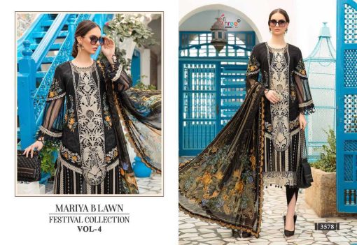 Shree Fabs Mariya B Lawn Festival Collection Vol 4 Chiffon Cotton Salwar Suit Catalog 5 Pcs 8 510x351 - Shree Fabs Mariya B Lawn Festival Collection Vol 4 Chiffon Cotton Salwar Suit Catalog 5 Pcs