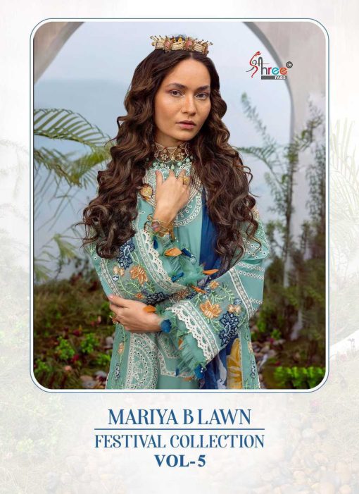 Shree Fabs Mariya B Lawn Festival Collection Vol 5 Chiffon Cotton Salwar Suit Catalog 4 Pcs 1 510x701 - Shree Fabs Mariya B Lawn Festival Collection Vol 5 Chiffon Cotton Salwar Suit Catalog 4 Pcs