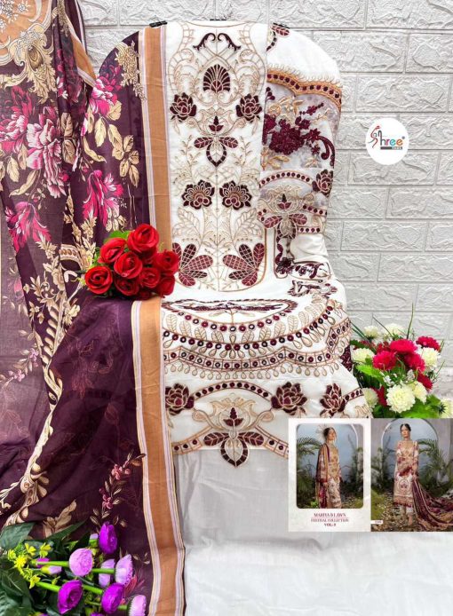 Shree Fabs Mariya B Lawn Festival Collection Vol 5 Chiffon Cotton Salwar Suit Catalog 4 Pcs 11 510x694 - Shree Fabs Mariya B Lawn Festival Collection Vol 5 Chiffon Cotton Salwar Suit Catalog 4 Pcs