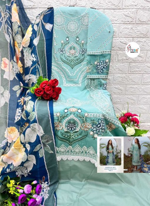 Shree Fabs Mariya B Lawn Festival Collection Vol 5 Chiffon Cotton Salwar Suit Catalog 4 Pcs 13 510x701 - Shree Fabs Mariya B Lawn Festival Collection Vol 5 Chiffon Cotton Salwar Suit Catalog 4 Pcs