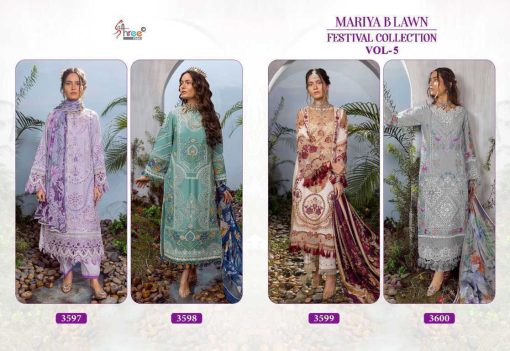 Shree Fabs Mariya B Lawn Festival Collection Vol 5 Chiffon Cotton Salwar Suit Catalog 4 Pcs 14 510x351 - Shree Fabs Mariya B Lawn Festival Collection Vol 5 Chiffon Cotton Salwar Suit Catalog 4 Pcs
