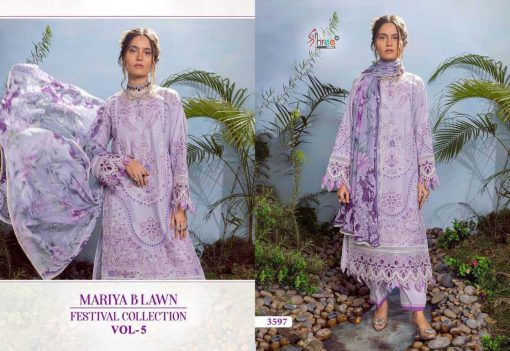 Shree Fabs Mariya B Lawn Festival Collection Vol 5 Chiffon Cotton Salwar Suit Catalog 4 Pcs 2 510x351 - Shree Fabs Mariya B Lawn Festival Collection Vol 5 Chiffon Cotton Salwar Suit Catalog 4 Pcs