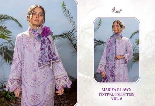 Shree Fabs Mariya B Lawn Festival Collection Vol 5 Chiffon Cotton Salwar Suit Catalog 4 Pcs 3 510x351 - Shree Fabs Mariya B Lawn Festival Collection Vol 5 Chiffon Cotton Salwar Suit Catalog 4 Pcs