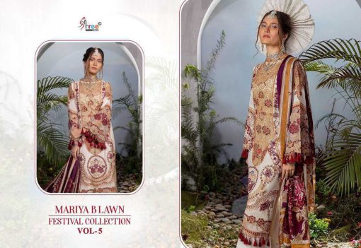 Shree Fabs Mariya B Lawn Festival Collection Vol 5 Chiffon Cotton Salwar Suit Catalog 4 Pcs 6 510x351 - Shree Fabs Mariya B Lawn Festival Collection Vol 5 Chiffon Cotton Salwar Suit Catalog 4 Pcs