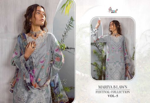 Shree Fabs Mariya B Lawn Festival Collection Vol 5 Chiffon Cotton Salwar Suit Catalog 4 Pcs 8 510x351 - Shree Fabs Mariya B Lawn Festival Collection Vol 5 Chiffon Cotton Salwar Suit Catalog 4 Pcs