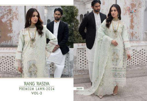 Shree Fabs Rang Rasiya Premium Lawn 2024 Vol 2 Chiffon Cotton Salwar Suit Catalog 6 Pcs 11 510x351 - Shree Fabs Rang Rasiya Premium Lawn 2024 Vol 2 Chiffon Cotton Salwar Suit Catalog 6 Pcs