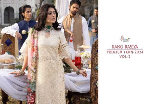 Shree Fabs Rang Rasiya Premium Lawn 2024 Vol 2 Chiffon Cotton Salwar Suit Catalog 6 Pcs 6 510x351 - Shree Fabs Rang Rasiya Premium Lawn 2024 Vol 2 Chiffon Cotton Salwar Suit Catalog 6 Pcs
