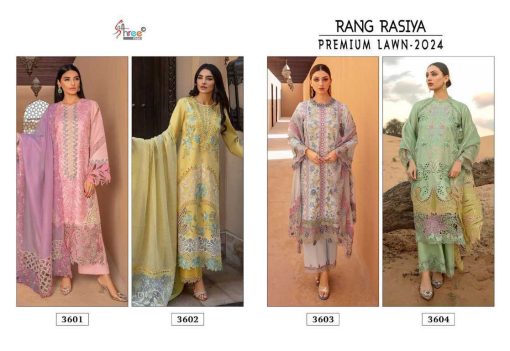 Shree Fabs Rang Rasiya Premium Lawn Vol 24 Salwar Suit Catalog 4 Pcs 10 510x351 - Shree Fabs Rang Rasiya Premium Lawn Vol 24 Salwar Suit Catalog 4 Pcs