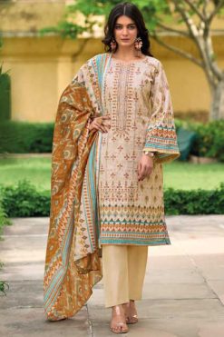 Shree Fabs Riwaz Cotton Chiffon Salwar Suit Catalog 4 Pcs