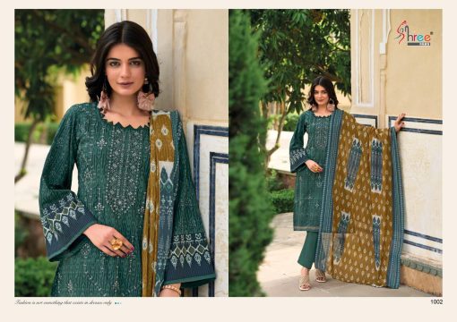 Shree Fabs Riwaz Cotton Chiffon Salwar Suit Catalog 4 Pcs 3 510x360 - Shree Fabs Riwaz Cotton Chiffon Salwar Suit Catalog 4 Pcs