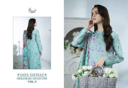 Shree Fabs Sana Safinaz Chikankari Collection Vol 5 Chiffon Cotton Salwar Suit Catalog 6 Pcs 4 510x351 - Shree Fabs Sana Safinaz Chikankari Collection Vol 5 Chiffon Cotton Salwar Suit Catalog 6 Pcs