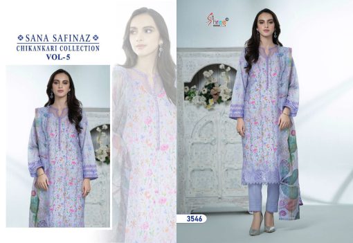 Shree Fabs Sana Safinaz Chikankari Collection Vol 5 Chiffon Cotton Salwar Suit Catalog 6 Pcs 8 510x351 - Shree Fabs Sana Safinaz Chikankari Collection Vol 5 Chiffon Cotton Salwar Suit Catalog 6 Pcs