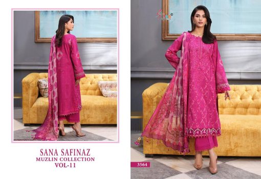 Shree Fabs Sana Safinaz Muzlin Collection Vol 11 Chiffon Cotton Salwar Suit Catalog 5 Pcs 3 510x351 - Shree Fabs Sana Safinaz Muzlin Collection Vol 11 Chiffon Cotton Salwar Suit Catalog 5 Pcs