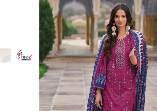 Shree Fabs Shanaya Chiffon Cotton Salwar Suit Catalog 5 Pcs 1 510x360 - Shree Fabs Shanaya Chiffon Cotton Salwar Suit Catalog 5 Pcs