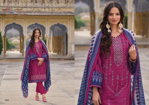 Shree Fabs Shanaya Chiffon Cotton Salwar Suit Catalog 5 Pcs 8 510x360 - Shree Fabs Shanaya Chiffon Cotton Salwar Suit Catalog 5 Pcs