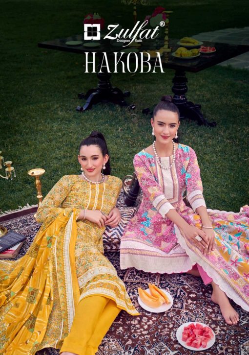 Zulfat Hakoba by Belliza Cotton Salwar Suit Catalog 8 Pcs 5 510x725 - Zulfat Hakoba by Belliza Cotton Salwar Suit Catalog 8 Pcs