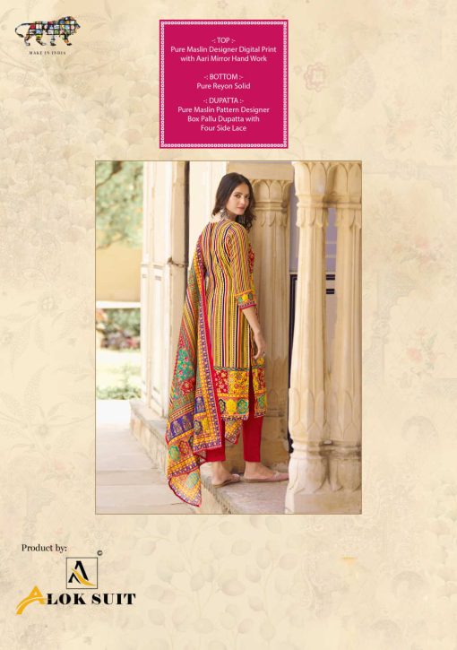 Alok Bella Vol 8 Muslin Salwar Suit Catalog 6 Pcs 18 510x725 - Alok Bella Vol 8 Muslin Salwar Suit Catalog 6 Pcs