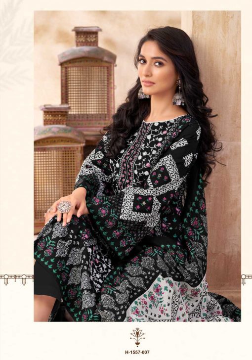 Alok Qudrat Black and White Cotton Salwar Suit Catalog 8 Pcs 11 510x728 - Alok Qudrat Black and White Cotton Salwar Suit Catalog 8 Pcs