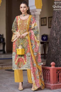 Alok Qudrat Vol 6 Cotton Salwar Suit Catalog 8 Pcs