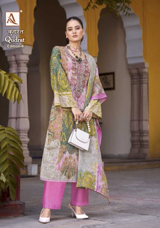 Alok Qudrat Vol 6 Cotton Salwar Suit Catalog 8 Pcs 3 510x728 - Alok Qudrat Vol 6 Cotton Salwar Suit Catalog 8 Pcs