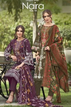 Belliza Naira Vol 58 Cotton Salwar Suit Catalog 8 Pcs