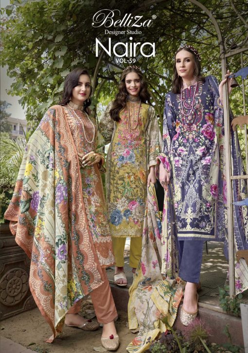 Belliza Naira Vol 59 Cotton Salwar Suit Catalog 8 Pcs 1 510x725 - Belliza Naira Vol 59 Cotton Salwar Suit Catalog 8 Pcs