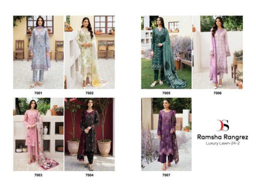 Deepsy Ramsha Rangrez Luxury Lawn 24 Vol 2 Chiffon Cotton Salwar Suit Catalog 7 Pcs 16 510x383 - Deepsy Ramsha Rangrez Luxury Lawn 24 Vol 2 Chiffon Cotton Salwar Suit Catalog 7 Pcs