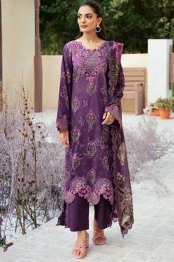Deepsy Ramsha Rangrez Luxury Lawn 24 Vol 2 Chiffon Cotton Salwar Suit Catalog 7 Pcs