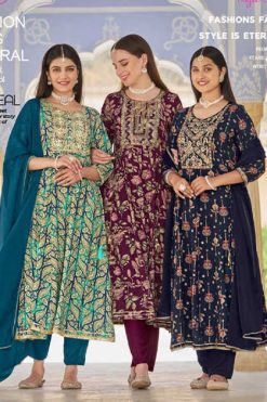 Kajal Style Anupriya Vol 1 Kurti with Dupatta Bottom Rayon Catalog 8 Pcs